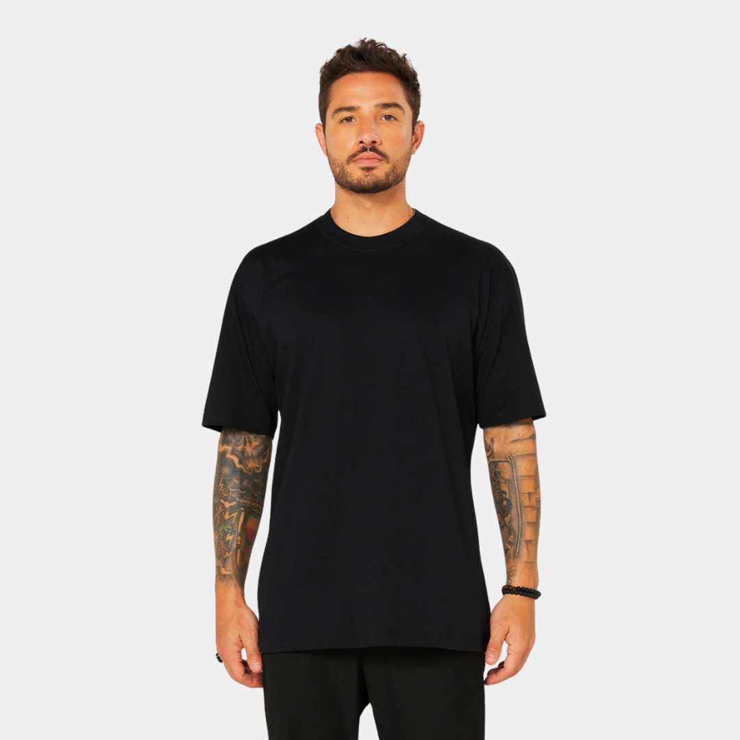 Camisa Básica Oversized Streetwear Masculina 