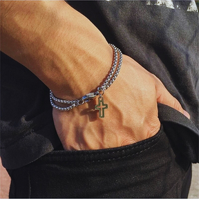 Pulseira Masculina "Christ" 